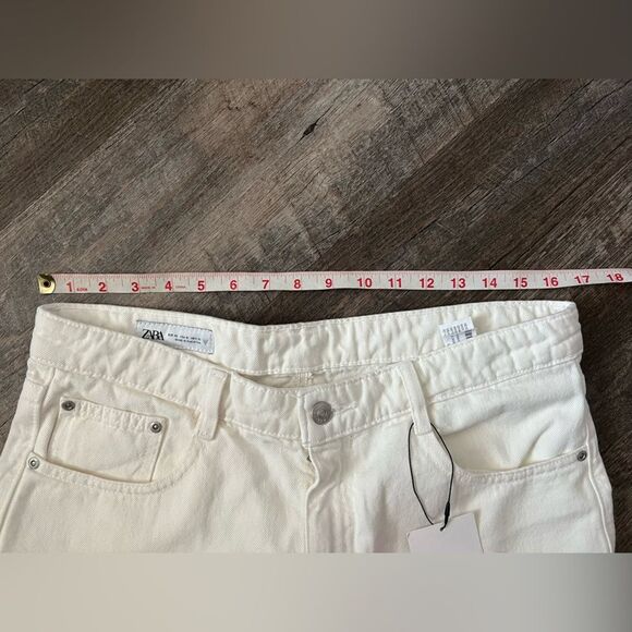 Zara TRF Low Waist Cargo Jeans- Size 10 - Picture 8 of 10